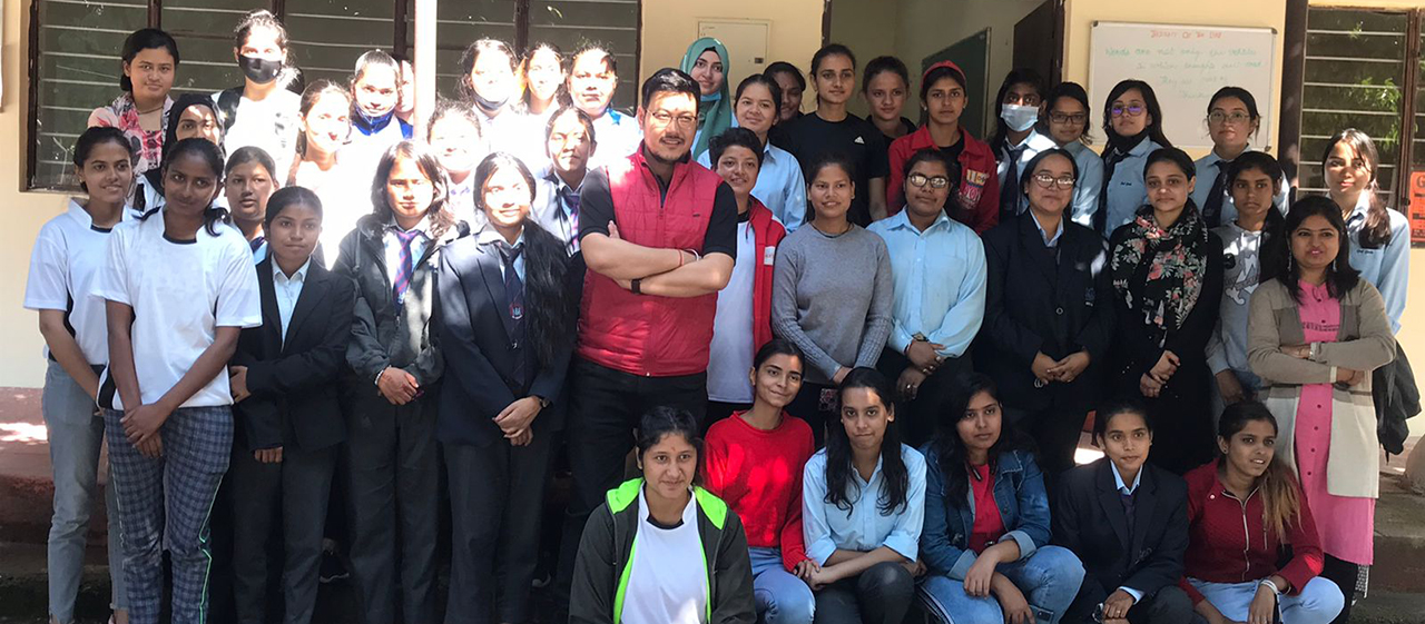 The sensational voice RJ Kaavya visits GRD Girls Degree College